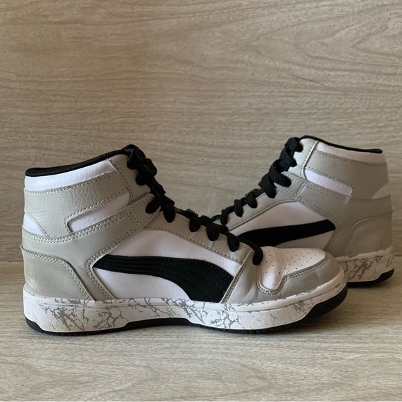 Puma Rebound Mid Layup Sneakers - Picture 6 of 10